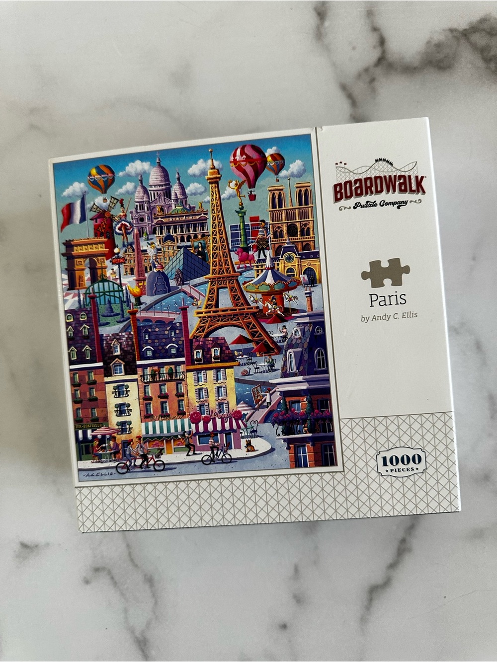Boardwalk - Paris 1000 Piece Jigsaw Puzzle